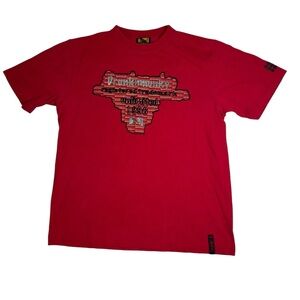 Drunknmunky‎ Graphic Tee Red Size Large